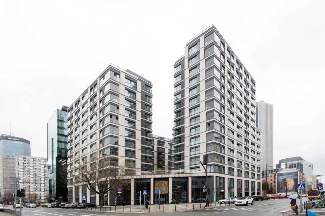 Warsaw Night Apartments Menica Residence Ngoại thất bức ảnh